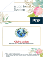 Introduction To Globalization - 1761829521