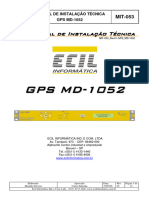 Manual de Instalaao Tecnica Gps MD 1052