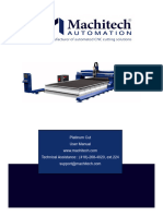 Machitech Platinum Cut Machine Manual