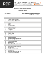 AIML Course File