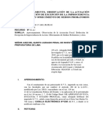 Modelo de Improsedencia de Accion Penal