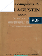 Agustin de Hipona Obras Completas 39