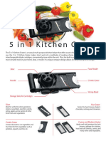 Kitchen Grater - Instructions