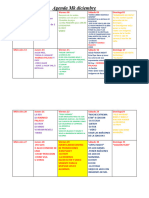 Agenda MK Diciembre