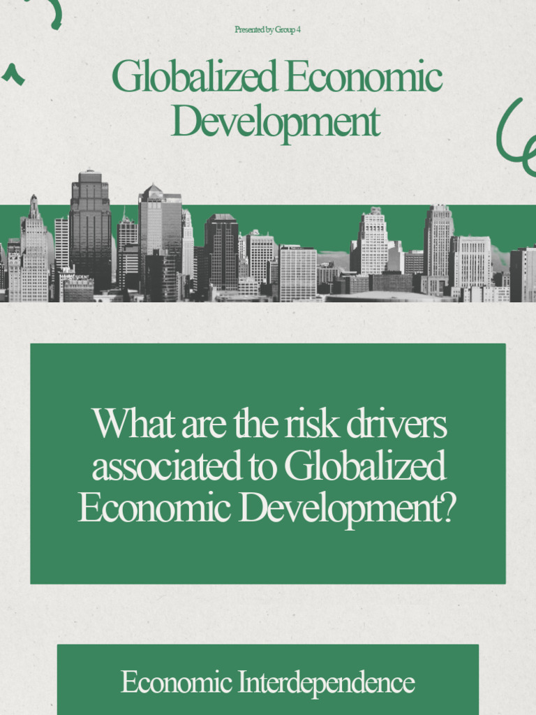 Risks of Globalized Economic Development | PDF | Globalization ...