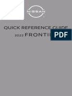 2022 Nissan Frontier Quick Reference Guide