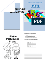 Caderno de Gramática