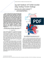Circuit Modeling and Analysis of Cardiovascular System Using Analog Circuit Analogy