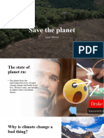 Save The Planet! PowerPoint.