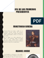 Las Primeras Presidencias