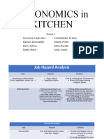 ERGONOMICS in KITCHEN