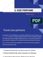Travel Size Perfume