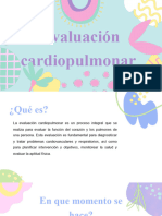 Evaluacion Cardiopulmonar