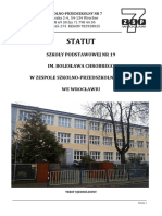 Statut SP19 4.04.2022