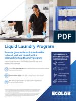 Eco Lab Liquid Laundry Program 5992604000623 PR