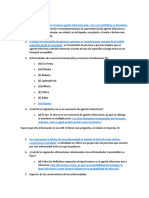 El Hábitat Natural en El Cual Un Agente Infeccioso Vive