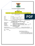 Marrige Certificate