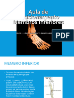 Posicionamento Membros Inferiores MMII S 2023 PORF LUIS CLAUDIO