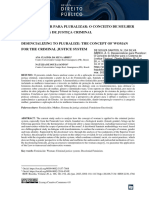 O Conceito de Mulher Cis para o Sistema de Justiça Criminal