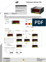Instrukcja Tachometr Tacho8