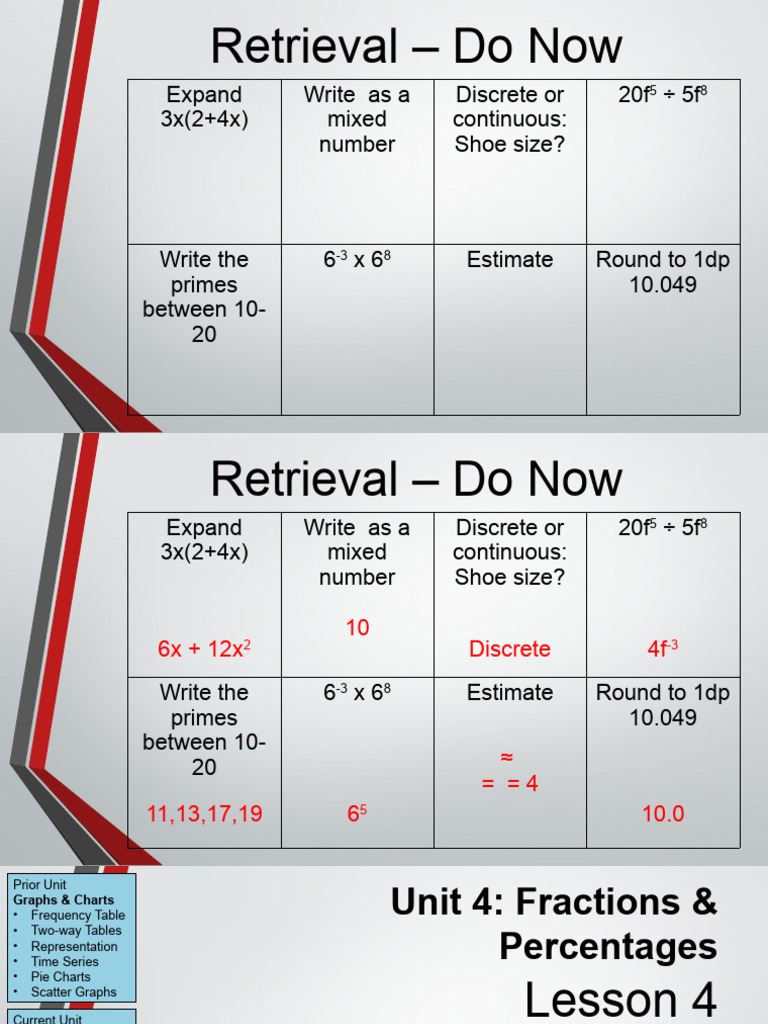 Lesson 4 Multiply Fractions Download Free PDF Time Series Pie Chart