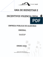 PROGRAMA DE BIENESTAR E INCENTIVOS 2024