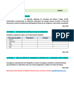 Actividades de Geografía 1er Parcial