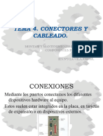 Conector y Cables