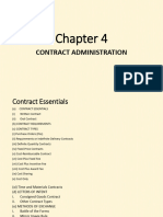 Chapter 4 Contract Administration