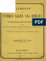 1872 - Aaron, Florian (1805-1887) - Elemente de Istoria Sacra Sau Biblica A Vechiului Si Noului Testament - Pentru Scoalel