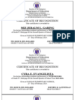 Certificate of Honors Sy 2023 2024
