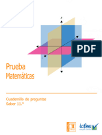 Cuadernillo de Preguntas Matematicas Saber 11 2021