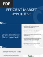 Efficient Market Hypothesis