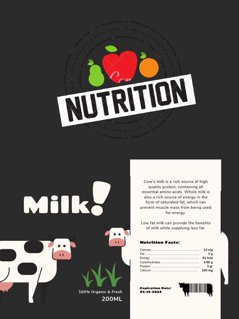 NUTRITION LABEL | PDF