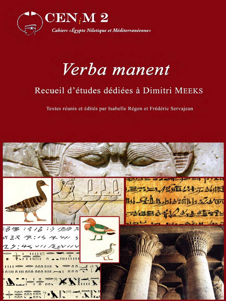 Études Égyptologiques pour Dimitri Meeks | PDF | Égypte antique ...
