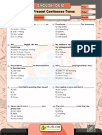 Quiz - Present Continuous 2