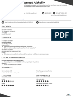 Mohammad Alkhalily Accountant CV