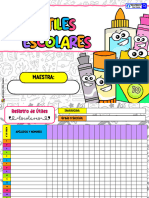 Registro de Útiles Escolares 2024