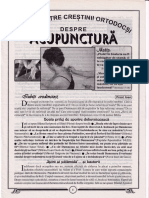 Despre Acupunctura