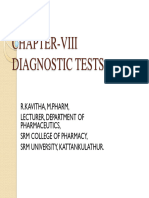 Chapter-Viii Diagnostic - Tests