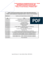 Cronograma, Programa e Instruções