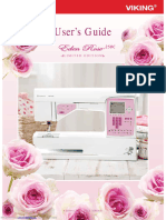 Husqvarna/Viking Eden Rose 250C Sewing Machine Instruction Manual