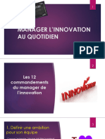 INNOVATION Et Gestion Du Changement - Partie 3