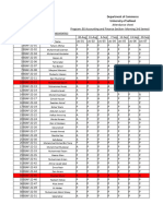 Attendence Sheet