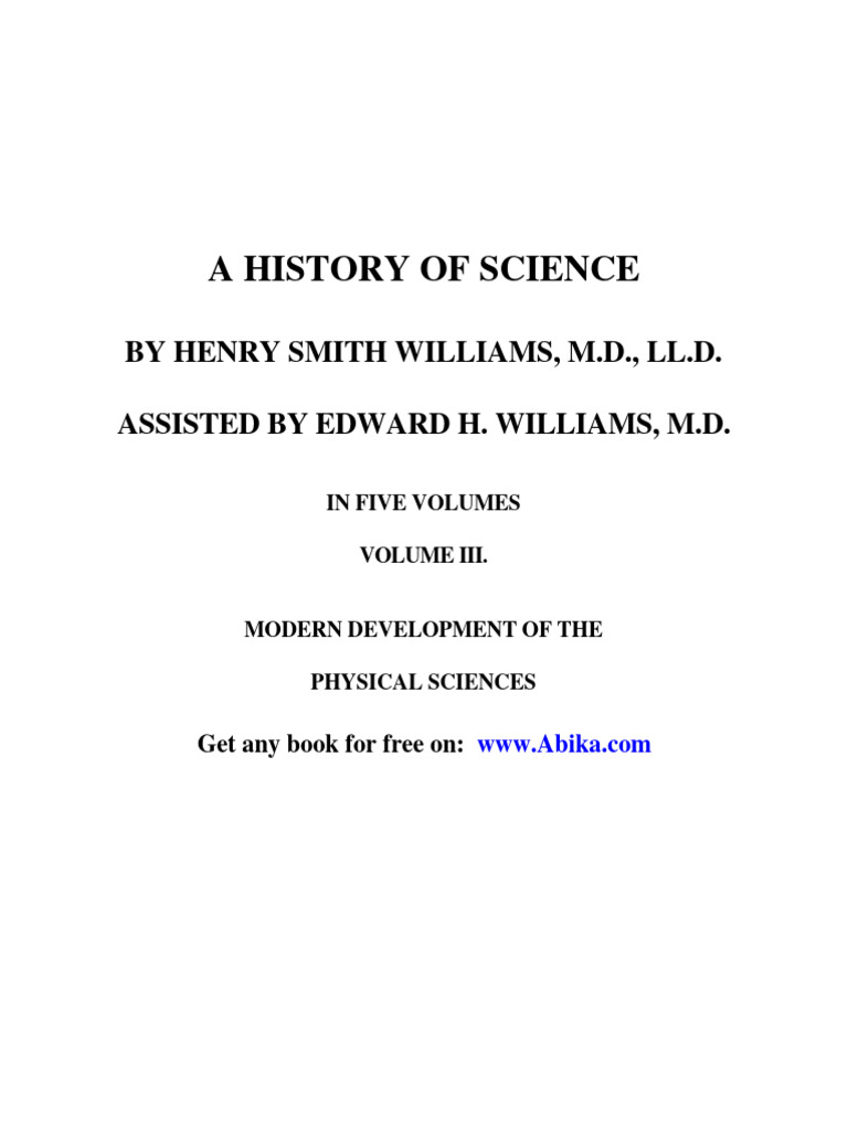 A History of Science (Volume 3) | PDF | Astronomy | Planets