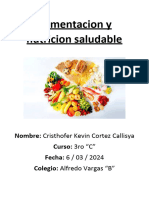 Alimentacion y Nutricion Saludable