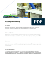 Aggregate Testing in Dubai - Middle East Testing Services UAE