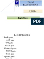 Logic Gates and Universal Gates