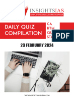 Daily Quiz Compilation 23 2 2024