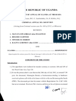 Matata Bwambale and Others V Uganda (Criminal Appeal 248 of 2019) 2023 UGCA 326 (10 November 2023)